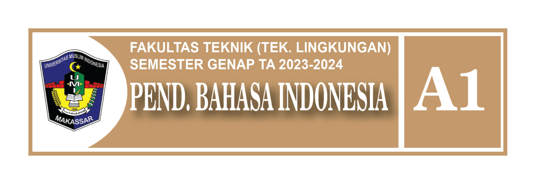 0352TL1201 -2- PENDIDIKAN BAHASA INDONESIA - A1 - T2_1 - SENIN