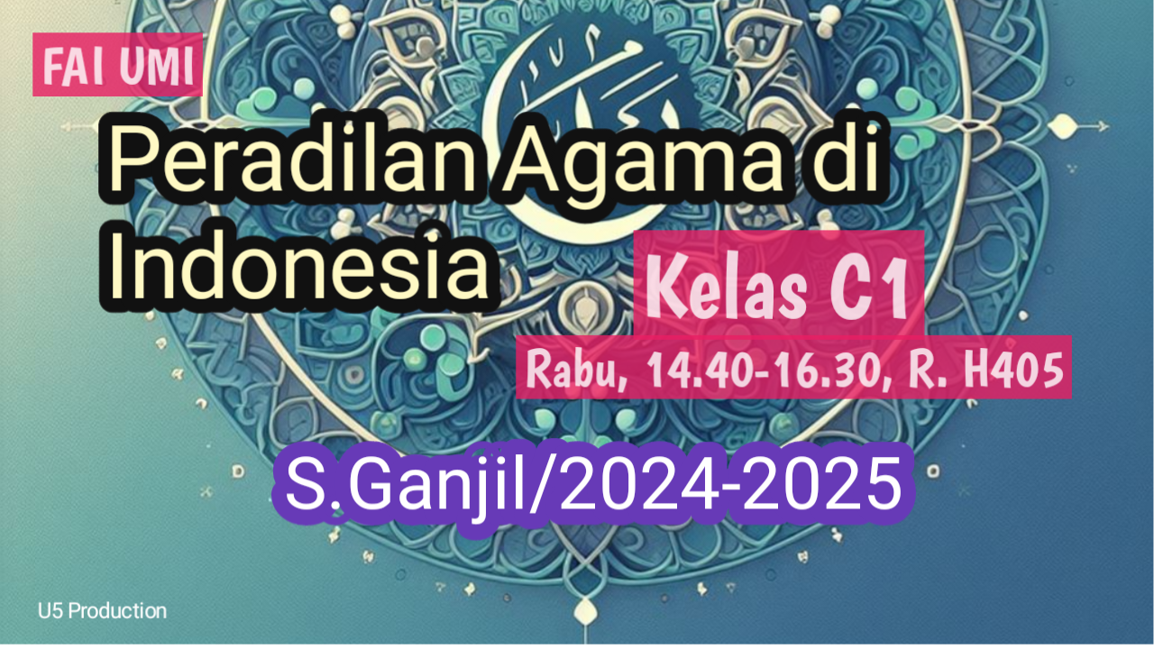 051SYA209-2024/2025-1-PERADILAN AGAMA DI INDONESIA-C1