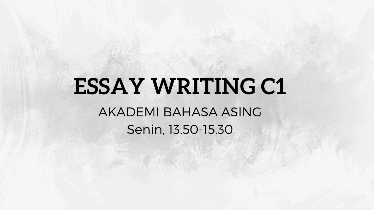 18642IK308-2024/2025-C1 Essay Writing
