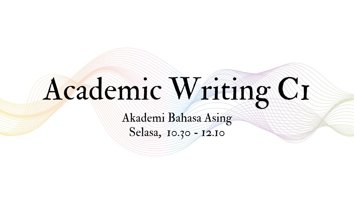 18642IK406-2024/2025-C1 Academic Writing