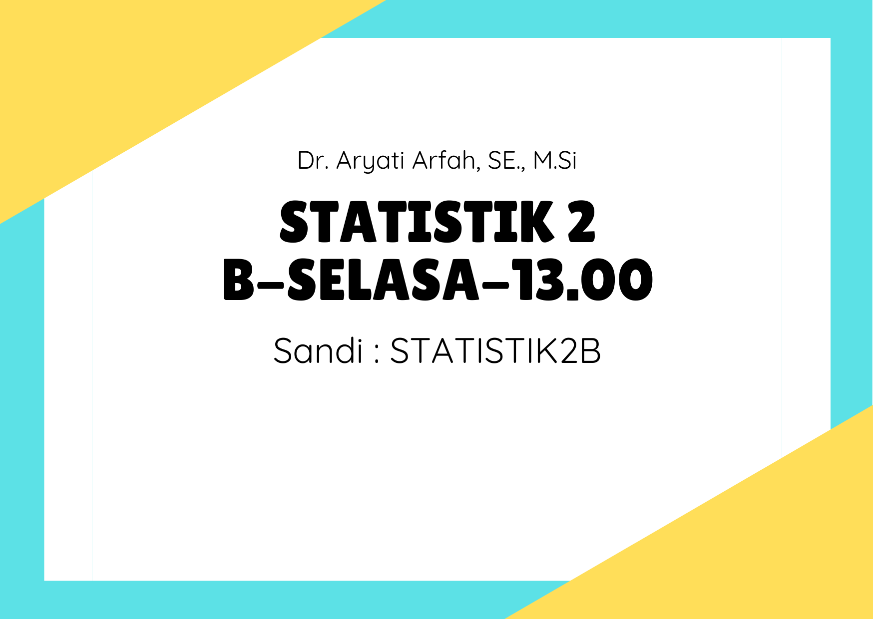 0213EF242-2024/2025-STATISTIK 2-B-N305