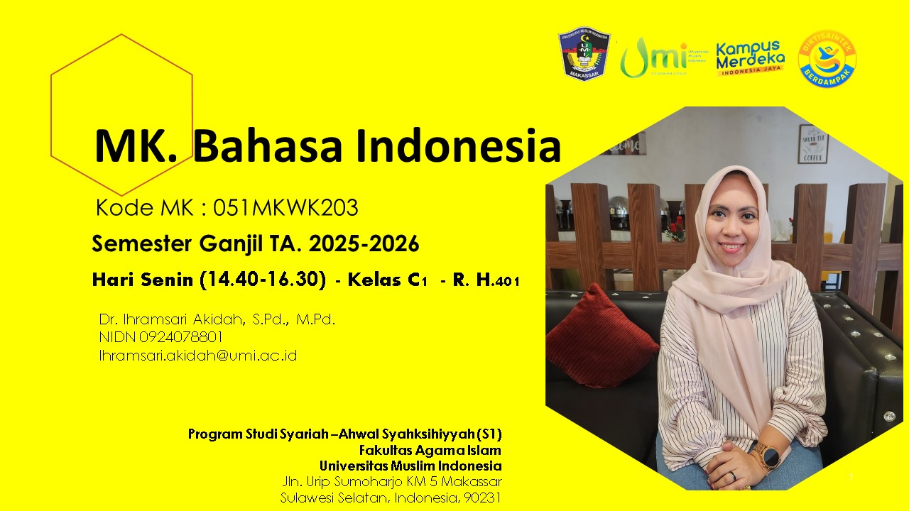 BAHASA INDONESIA - C1_HKI