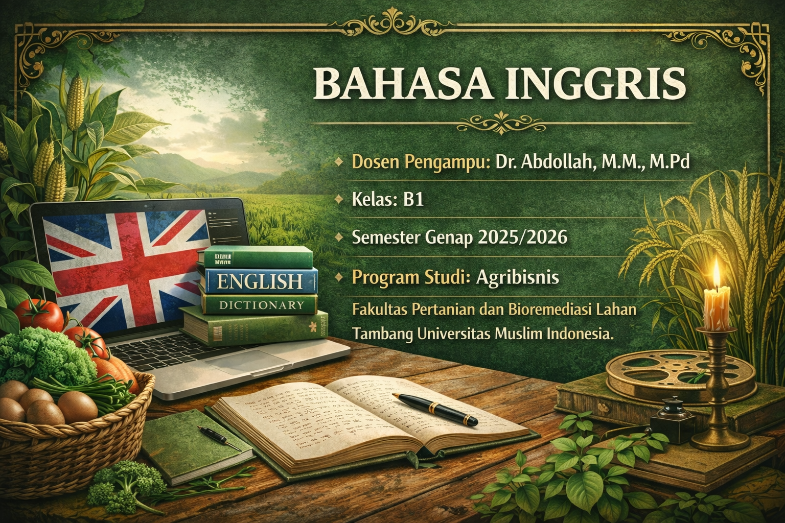 0832NS202 - 2025/2026 - B1 - BAHASA INGGRIS