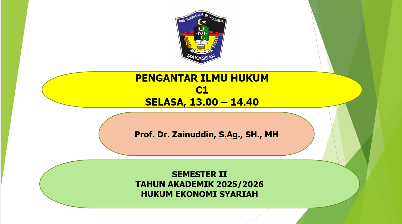 052HESW205-2025/2026-Pengantar Ilmu Hukum-C1-H408