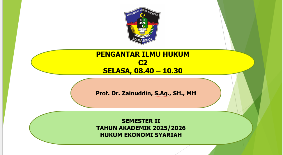 052HESW205-2025/2026-Pengantar Ilmu Hukum-C2-H408