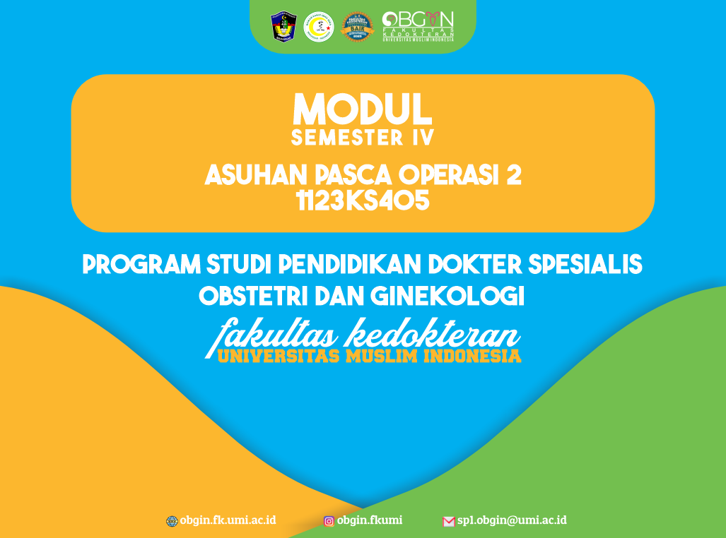 Modul Asuhan Pasca Operasi 2