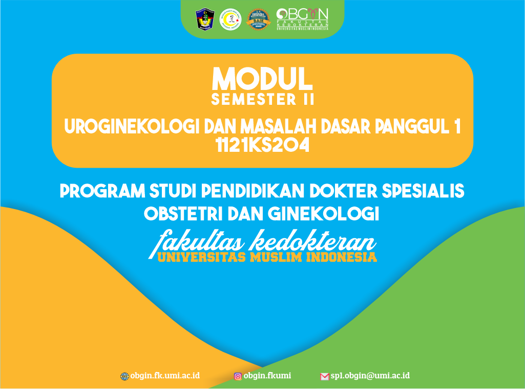 Modul Uroginekologi dan Masalah Dasar Panggul 1