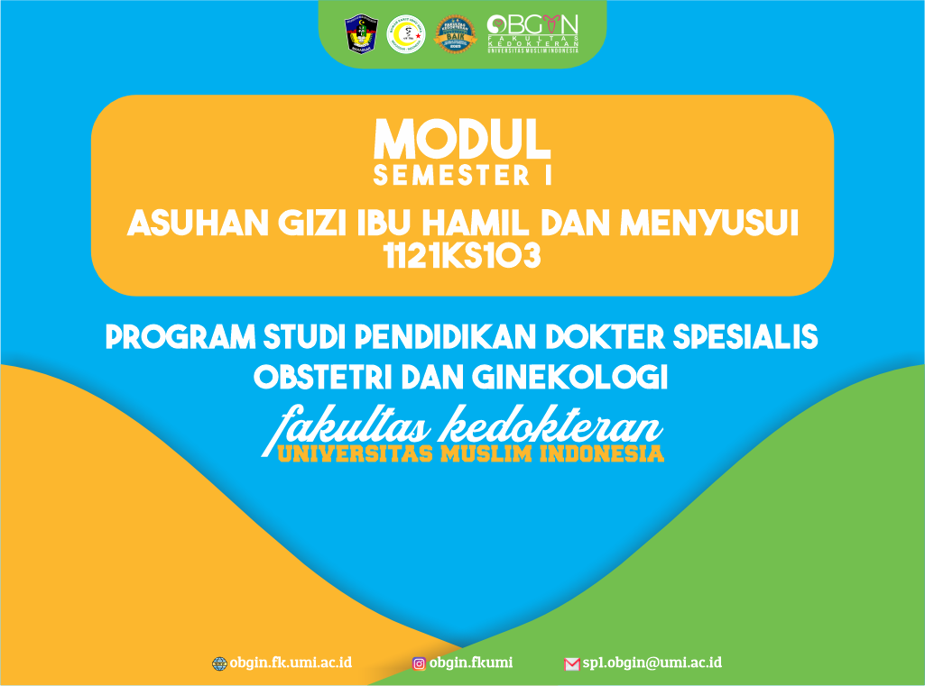 Modul Asuhan Gizi Ibu Hamil dan Menyusui