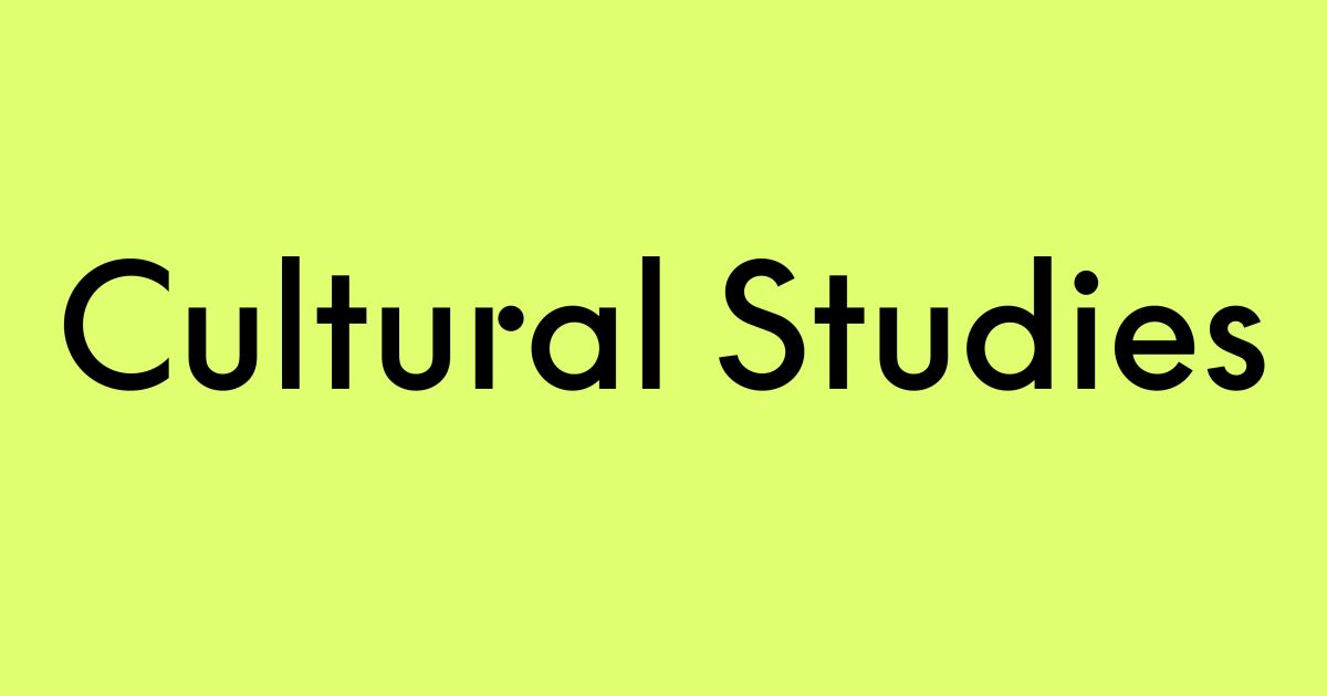 0612SSI409 - 2025/2026 - ENGLISH CULTURAL STUDIES - C1