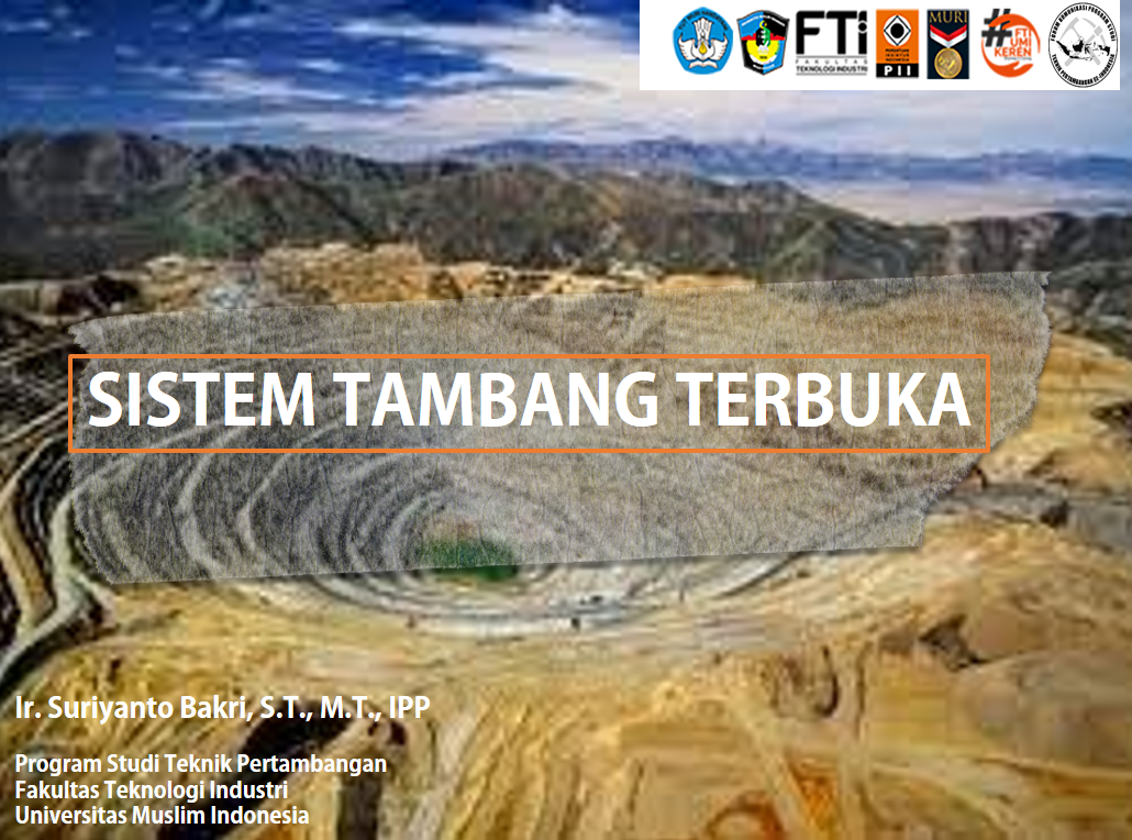 0932MY2004 - PPIGENAP2022 - C1 - Sistem Tambang Terbuka