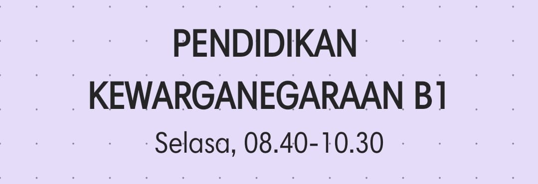 18612IP202-2022/2023-B1 Pendidikan Kewarganegaraan