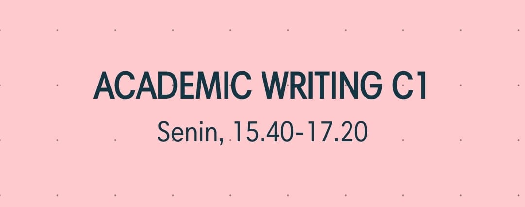 18642IK406-2022/2023-C1 Academic Writing