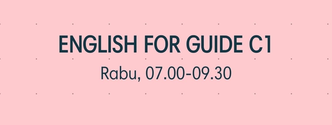 18643IP411-2022/2023-C1 English for Guide