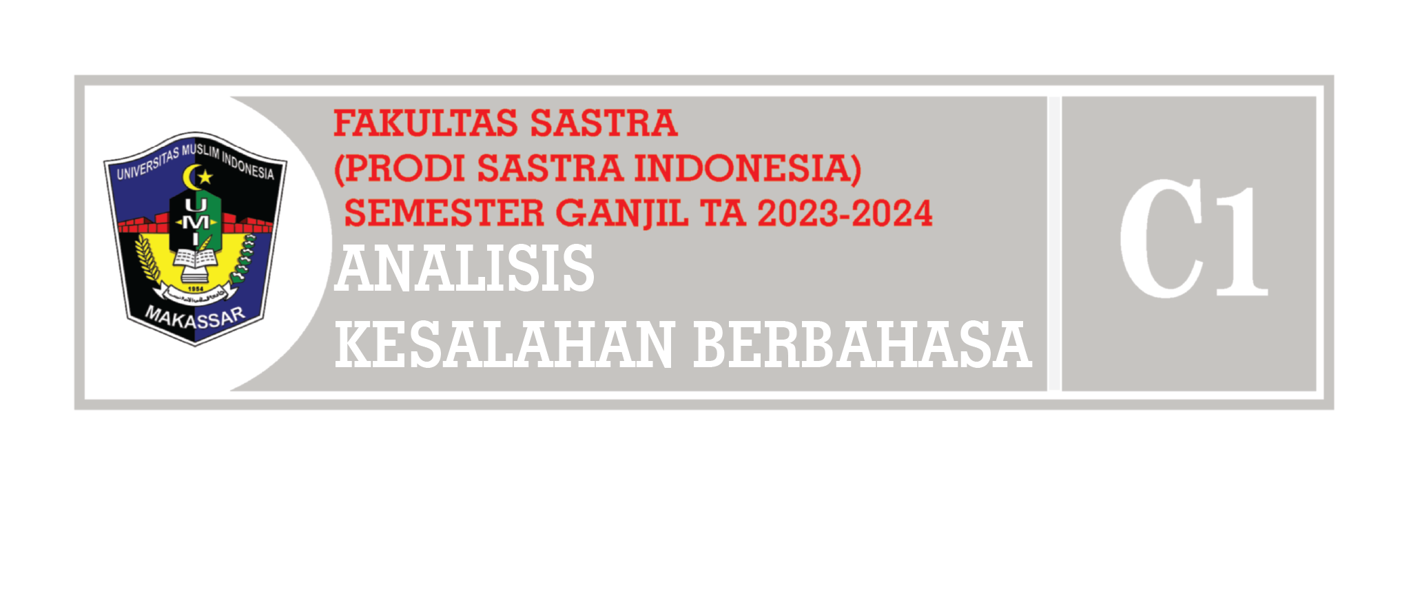 1862IK503 -1- ANALISIS KESALAHAN BERBAHASA - C1 - F9 - RABU