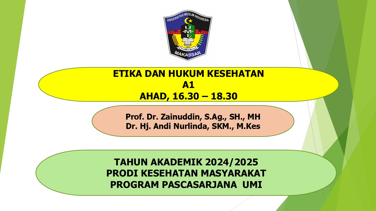 2KM1102-2024/2025-Etika dan Hukum Kesehatan-A2